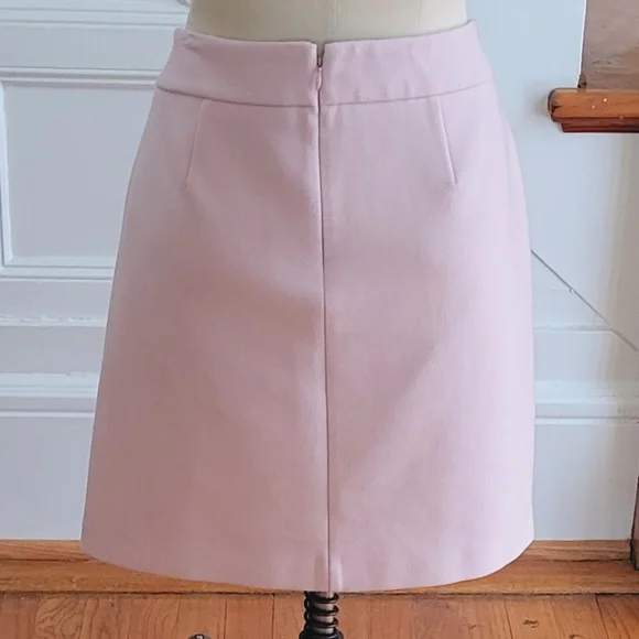 WHITE HOUSE BLACK MARKET Pink Skirt Size 12 - Picture 5 of 8
